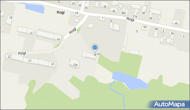 Rogi, Rogi, 8, mapa Rogi