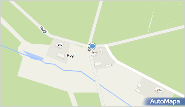 Rogi, Rogi, 16, mapa Rogi