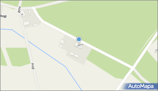 Rogi, Rogi, 16C, mapa Rogi