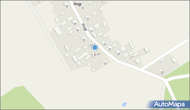 Rogi, Rogi, 31, mapa Rogi