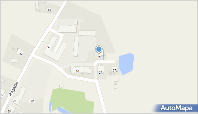 Rogiedle, Rogiedle, 25, mapa Rogiedle