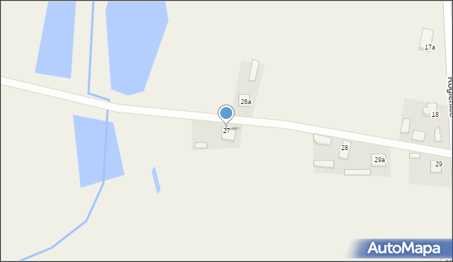 Rogienice, Rogienice, 27, mapa Rogienice