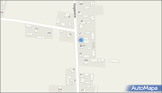 Rogienice, Rogienice, 46, mapa Rogienice