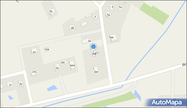 Rogity, Rogity, 3AE, mapa Rogity
