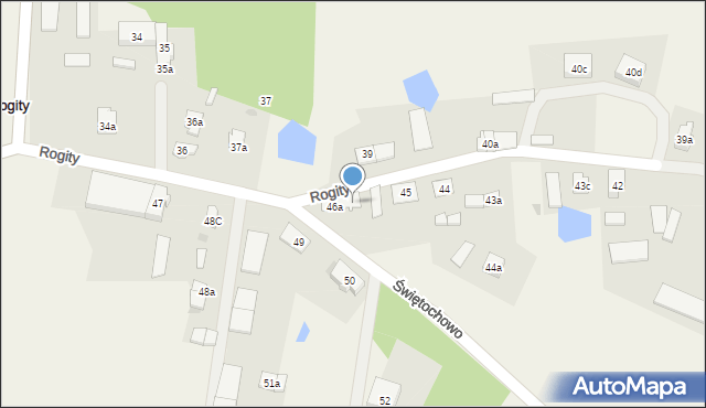 Rogity, Rogity, 46c, mapa Rogity