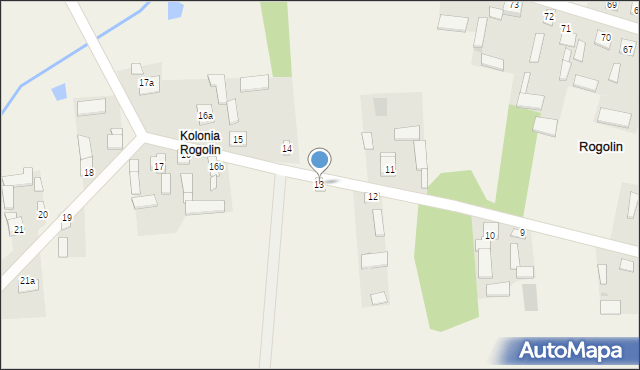 Rogolin, Rogolin, 13, mapa Rogolin