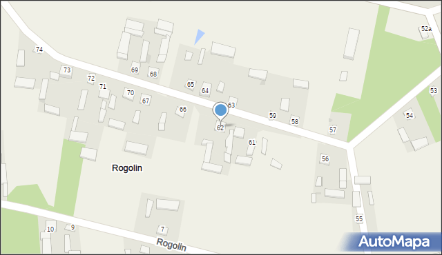 Rogolin, Rogolin, 62, mapa Rogolin