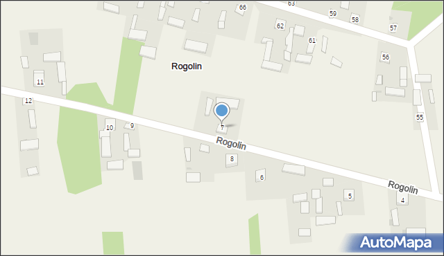 Rogolin, Rogolin, 7, mapa Rogolin