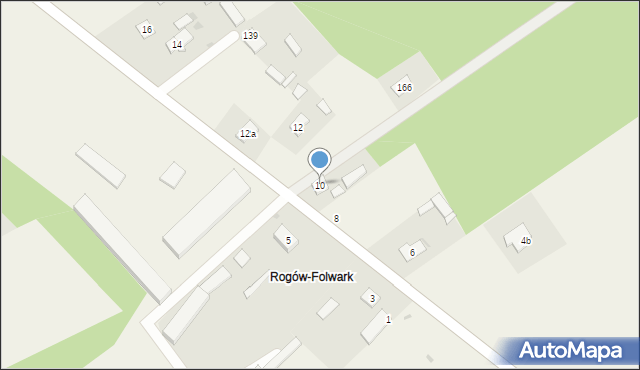 Rogów, Rogów, 10, mapa Rogów