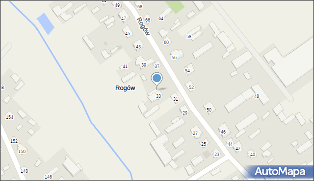 Rogów, Rogów, 35, mapa Rogów