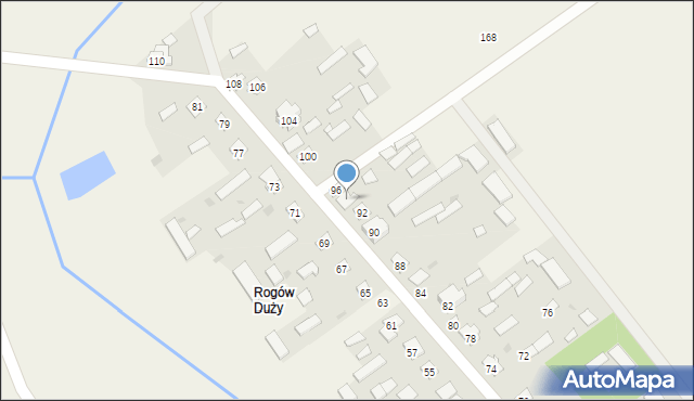 Rogów, Rogów, 94, mapa Rogów