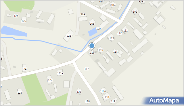 Rogów, Rogów, 116, mapa Rogów