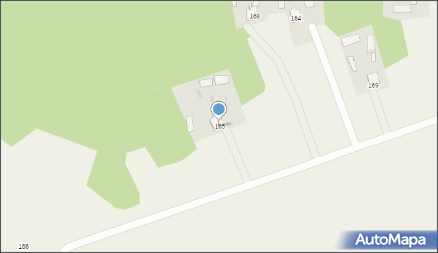 Rogów, Rogów, 165, mapa Rogów