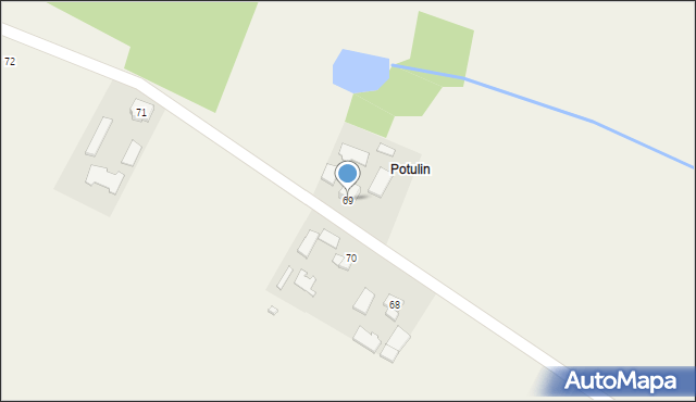 Rogów, Rogów, 69, mapa Rogów