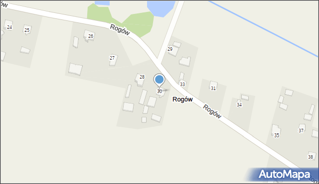 Rogów, Rogów, 30, mapa Rogów