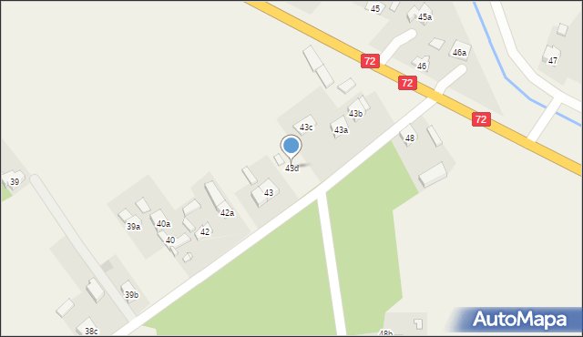 Rogów, Rogów, 43d, mapa Rogów