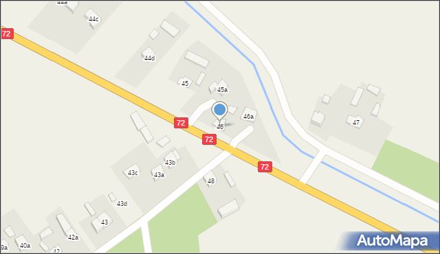 Rogów, Rogów, 46, mapa Rogów