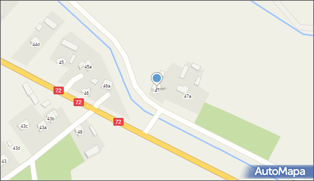 Rogów, Rogów, 47, mapa Rogów