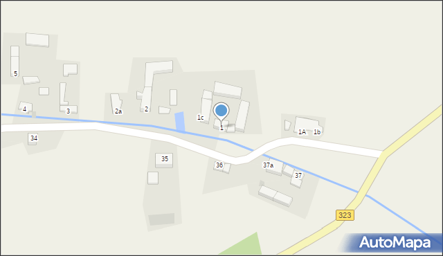 Rogów Górowski, Rogów Górowski, 1, mapa Rogów Górowski