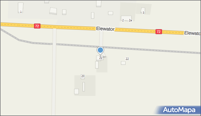 Rogów-Parcela, Rogów-Parcela, 21, mapa Rogów-Parcela