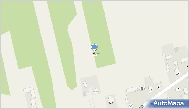 Rogowa, Rogowa, 50c, mapa Rogowa
