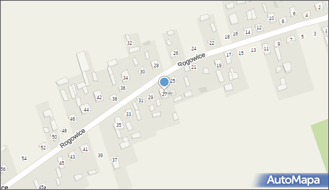 Rogowice, Rogowice, 27, mapa Rogowice