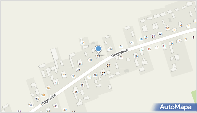Rogowice, Rogowice, 28, mapa Rogowice