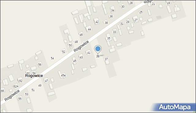 Rogowice, Rogowice, 39, mapa Rogowice