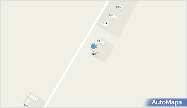Rogówko, Rogówko, 64b, mapa Rogówko