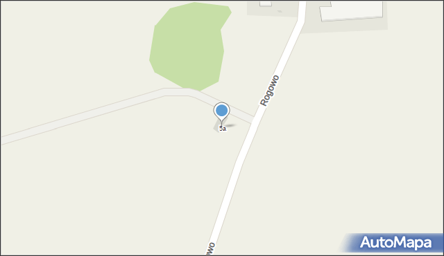 Rogowo, Rogowo, 5a, mapa Rogowo