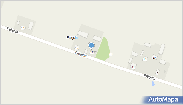 Rogowo, Rogowo, 14, mapa Rogowo