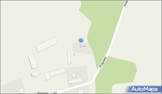 Rogowo, Rogowo, 2, mapa Rogowo
