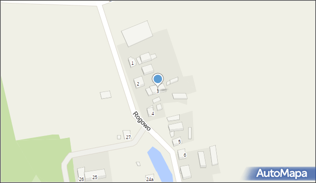 Rogowo, Rogowo, 3, mapa Rogowo