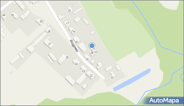 Rogowo, Rogowo, 19, mapa Rogowo
