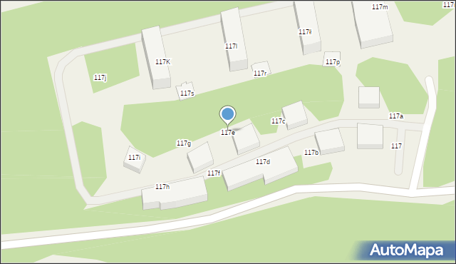 Rogowo, Rogowo, 117e, mapa Rogowo