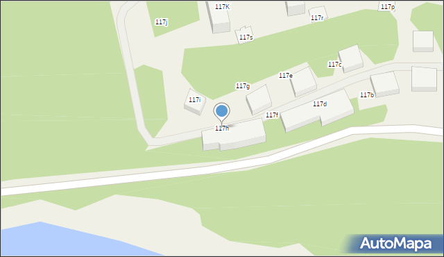Rogowo, Rogowo, 117h, mapa Rogowo