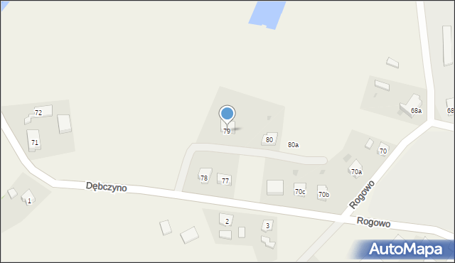 Rogowo, Rogowo, 79, mapa Rogowo