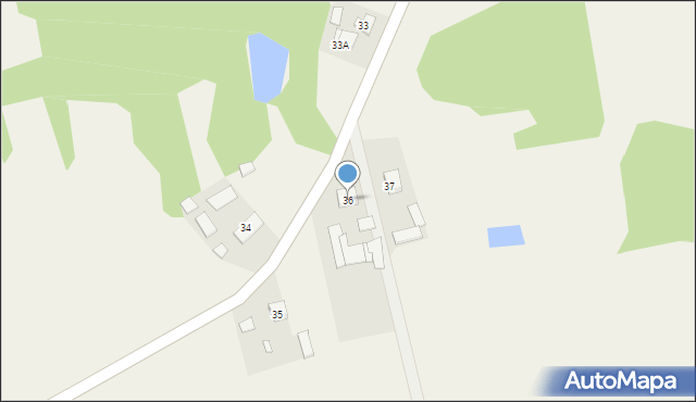 Rogowo, Rogowo, 36, mapa Rogowo