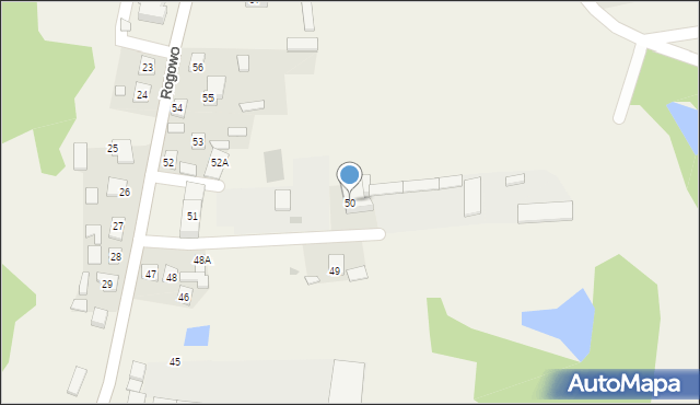 Rogowo, Rogowo, 50, mapa Rogowo