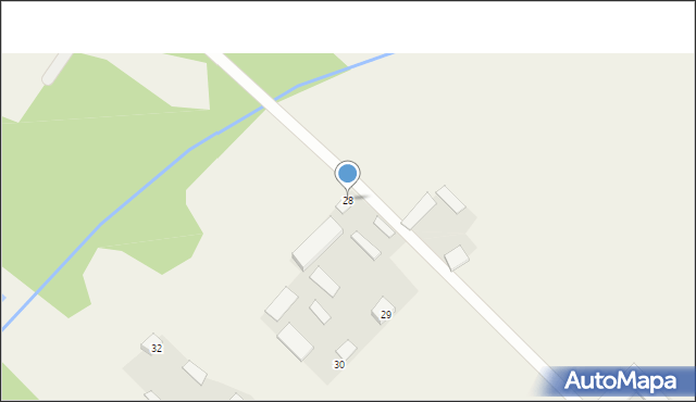 Rogowo-Folwark, Rogowo-Folwark, 28, mapa Rogowo-Folwark