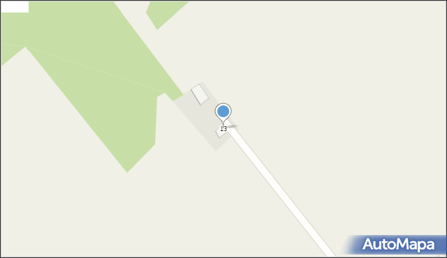 Rogowo-Majątek, Rogowo-Majątek, 13, mapa Rogowo-Majątek