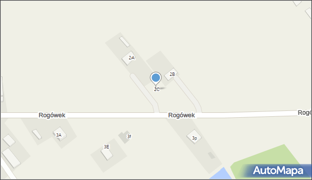 Rogowo-Majątek, Rogowo-Majątek, 2C, mapa Rogowo-Majątek