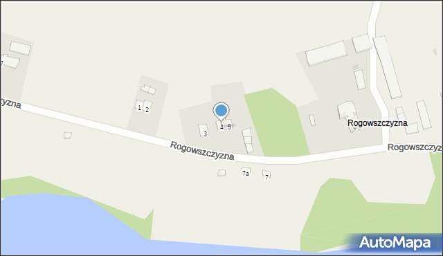 Rogowszczyzna, Rogowszczyzna, 4, mapa Rogowszczyzna
