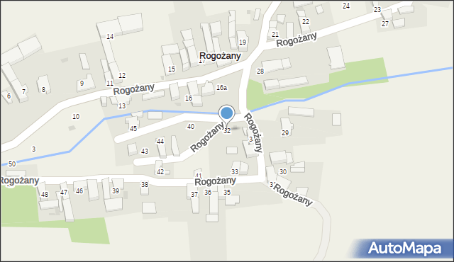 Rogożany, Rogożany, 32, mapa Rogożany