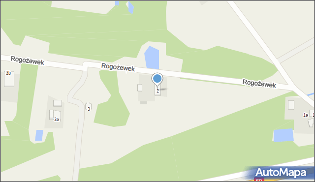 Rogożewek, Rogożewek, 2, mapa Rogożewek