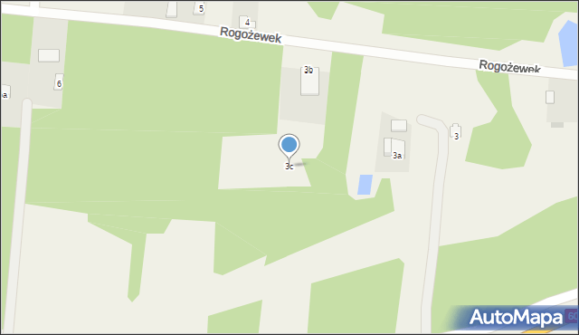 Rogożewek, Rogożewek, 3c, mapa Rogożewek