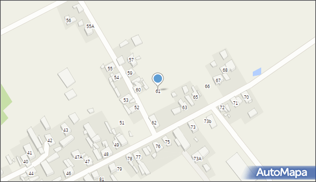 Rogoziniec, Rogoziniec, 61, mapa Rogoziniec