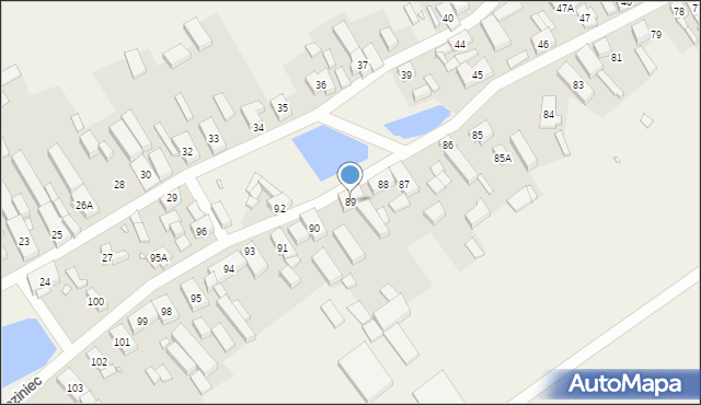 Rogoziniec, Rogoziniec, 89, mapa Rogoziniec