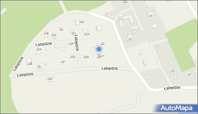 Rogóźno, Rogóźno, 22s, mapa Rogóźno