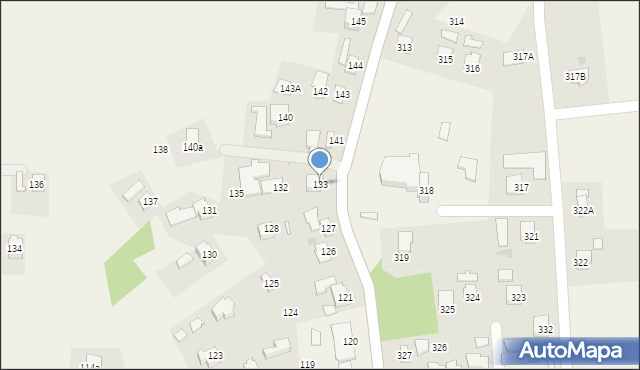 Rogóżno, Rogóżno, 133, mapa Rogóżno